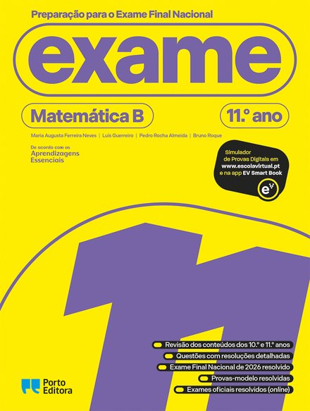 Preparação para o Exame Final Nacional - Matemática B - 11.º ano