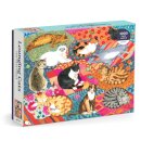 Lounging Cats 1000 Piece Puzzle