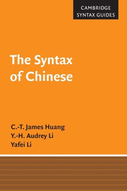 The Syntax of Chinese