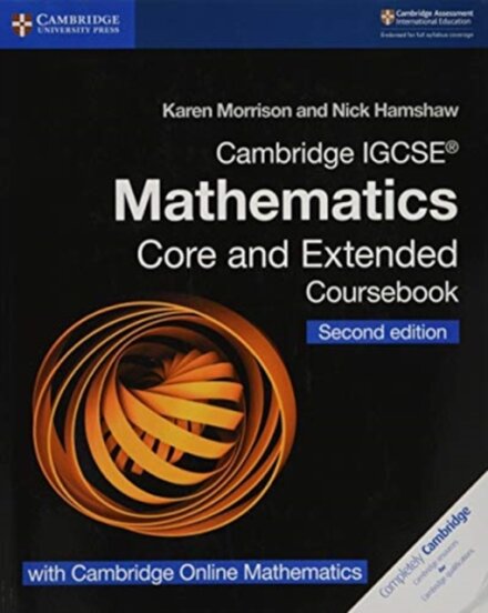 Cambridge IGCSE Mathematics Coursebook Core and Extended with Cambridge Online Mathematics (2 years)