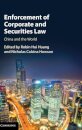 Enforcement of Corporate and Securities Law
