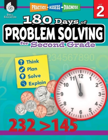 180 Days™: Problem Solving for Second Grade