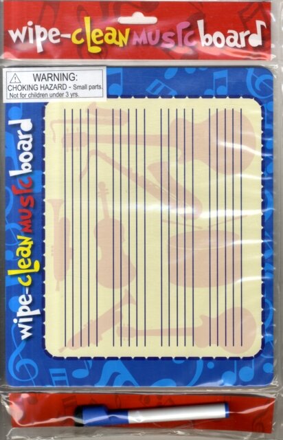 Wipe Clean Music Board
