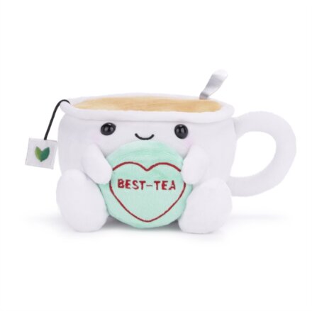 Love Hearts 7" Best-Tea Plush Gift