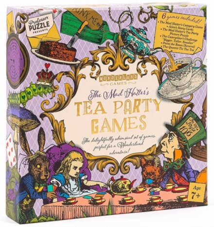 Mad Hatter's Tea Party Games Set