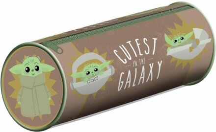 STAR WARS: THE MANDALORIAN (CUTEST IN THE GALAXY) BARREL PENCIL CASE