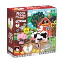 Farm Friends 25 Piece Floor Puzzle with Shaped Pieces