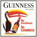 Guinness Poster Art Square Wall Calendar