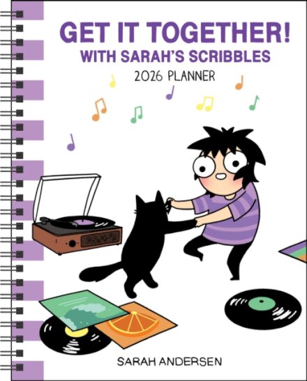 Sarah's Scribbles 12-Month 2026 Monthly/Weekly Planner Calendar