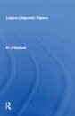 Logico-Linguistic Papers