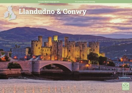 Llandudno & Conwy A4 Calendar 2026