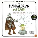 Star Wars The Mandalorian and Child 2025 Wall Calendar