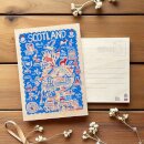 Julia Gash Wooden Postcard - Scotland