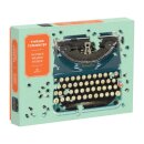 Just My Type: Vintage Typewriter 750 Piece Shaped Puzzle