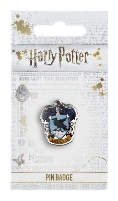 HP Ravenclaw Crest Pin Badge