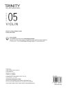 Trinity College London Violin Exam Pieces From 2020: Grade 5 (part only)