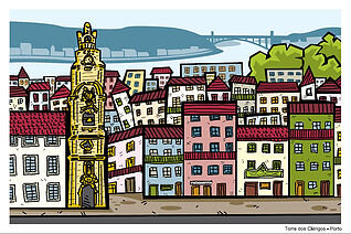 Postal Pop-Up Torre dos Clérigos