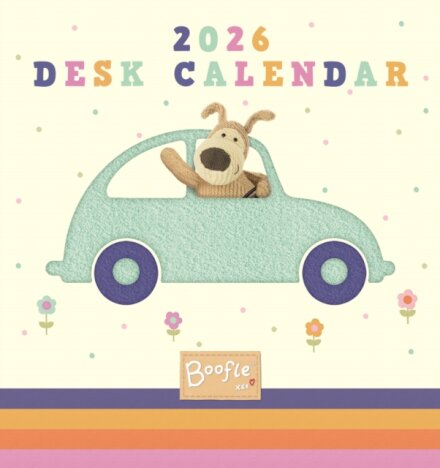 Boofle Easel Desk Calendar 2026
