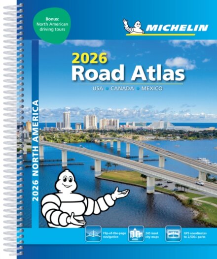 USA Canada Mexico - 2026 Road Atlas (A4-Spiral)