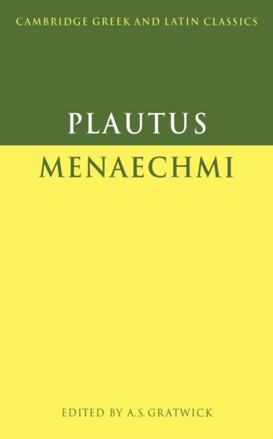 Plautus: Menaechmi