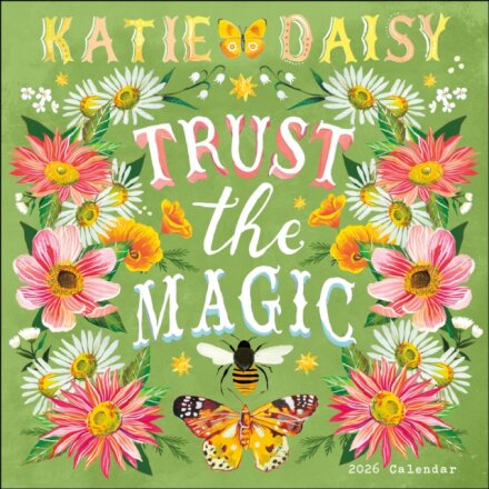 Katie Daisy 2026 Wall Calendar