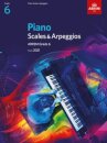 Piano Scales & Arpeggios, ABRSM Grade 6