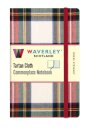 Waverley Dress Stewart Tartan cloth pocket notebook