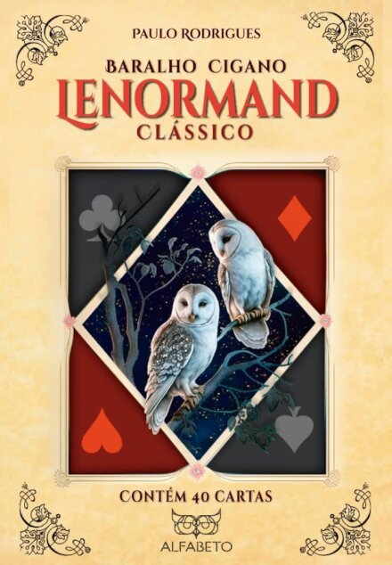Baralho Cigano Lenormand Clássico Com 40 Cartas