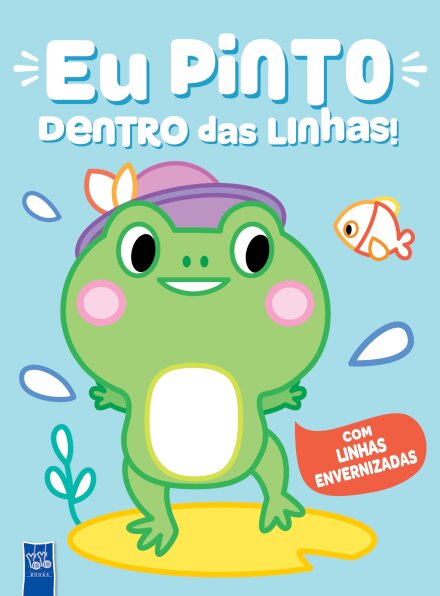 Eu Pinto Dentro Das Linhas-Sapo - Azul