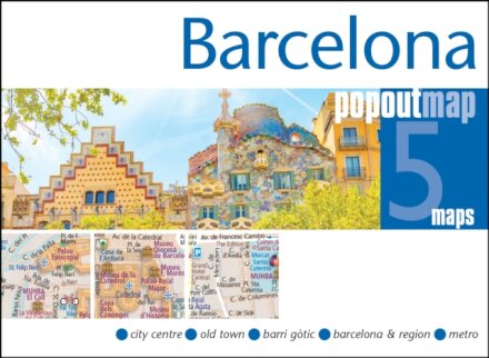 Barcelona Popout Map