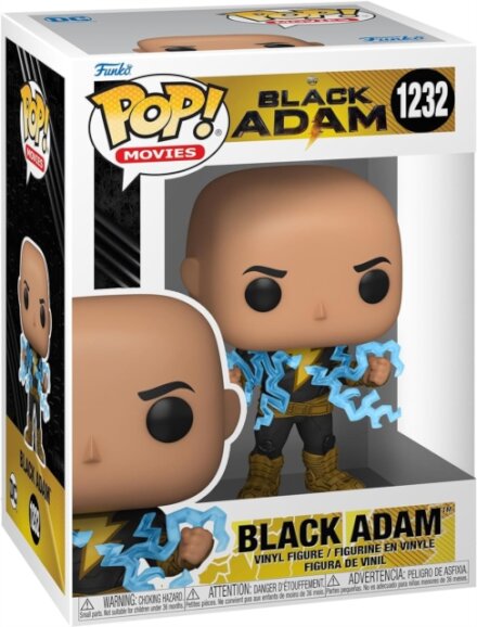 POP MOVIES BLACK ADAM W/GLOW CHASE